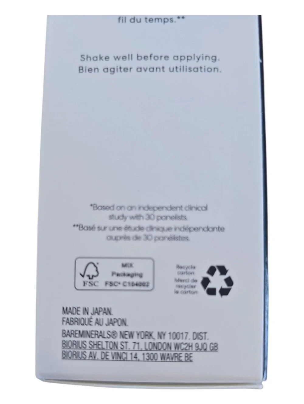 Bare Minerals NIB Original Mineral Veil 24 hr Setting Spray 3.4 oz Retail $36